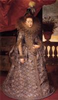 Pourbus, Frans the Younger - Portrait of Margherita Gonzaga